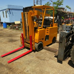 4,500#A/C Propane Forklift, M#ACC45, 3 stage mast, smallest foot print "Mini Rigging Special"   Good & Cheap!!!