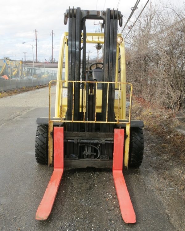 6,000 lb. Cap. Hyster M#H60FTM Yanmar Diesel, Dual air tires, 3 Stage Mast, Side-shift only 2,723 Original Hours!! - Image 7