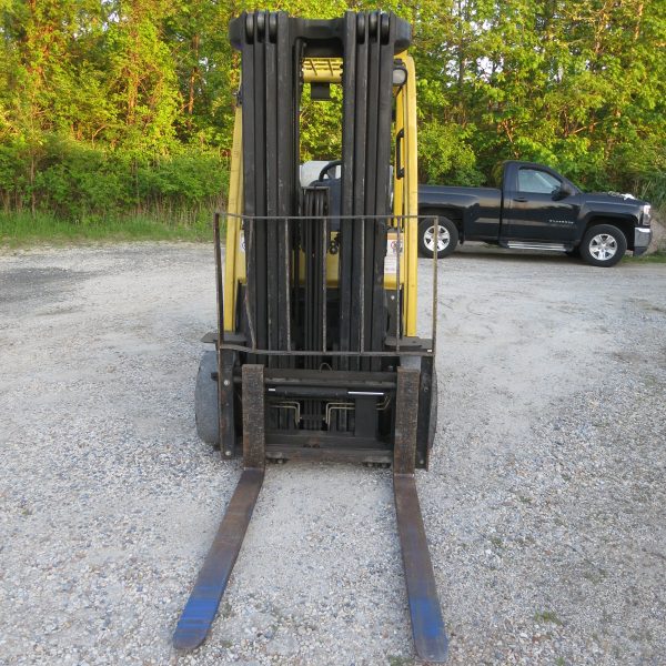 6,000 lb. Cap. Hyster M#S60FT, LP, QUAD 4 Stage Mast to 20' Side-shift Runs great and cheap too!! - Image 6